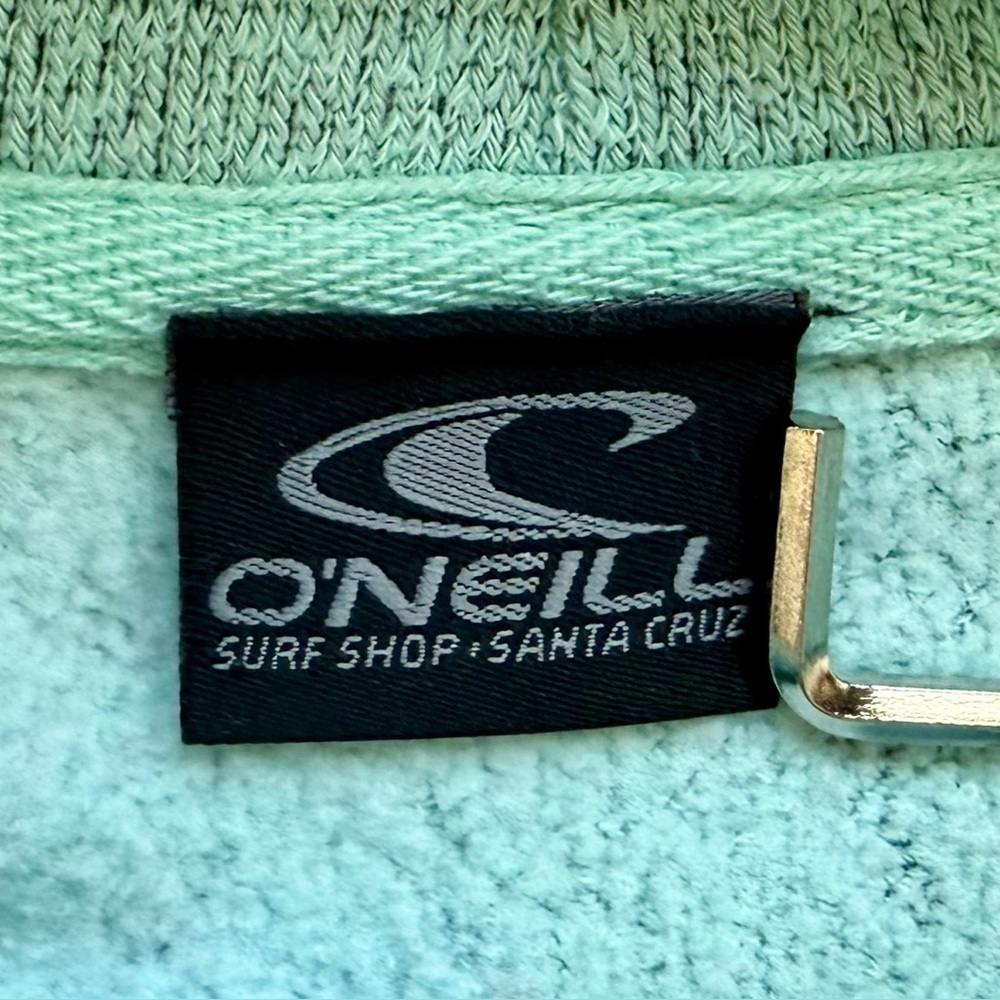 O'Neill Seafoam Green Hoodie Size S - Picture 7 of 7